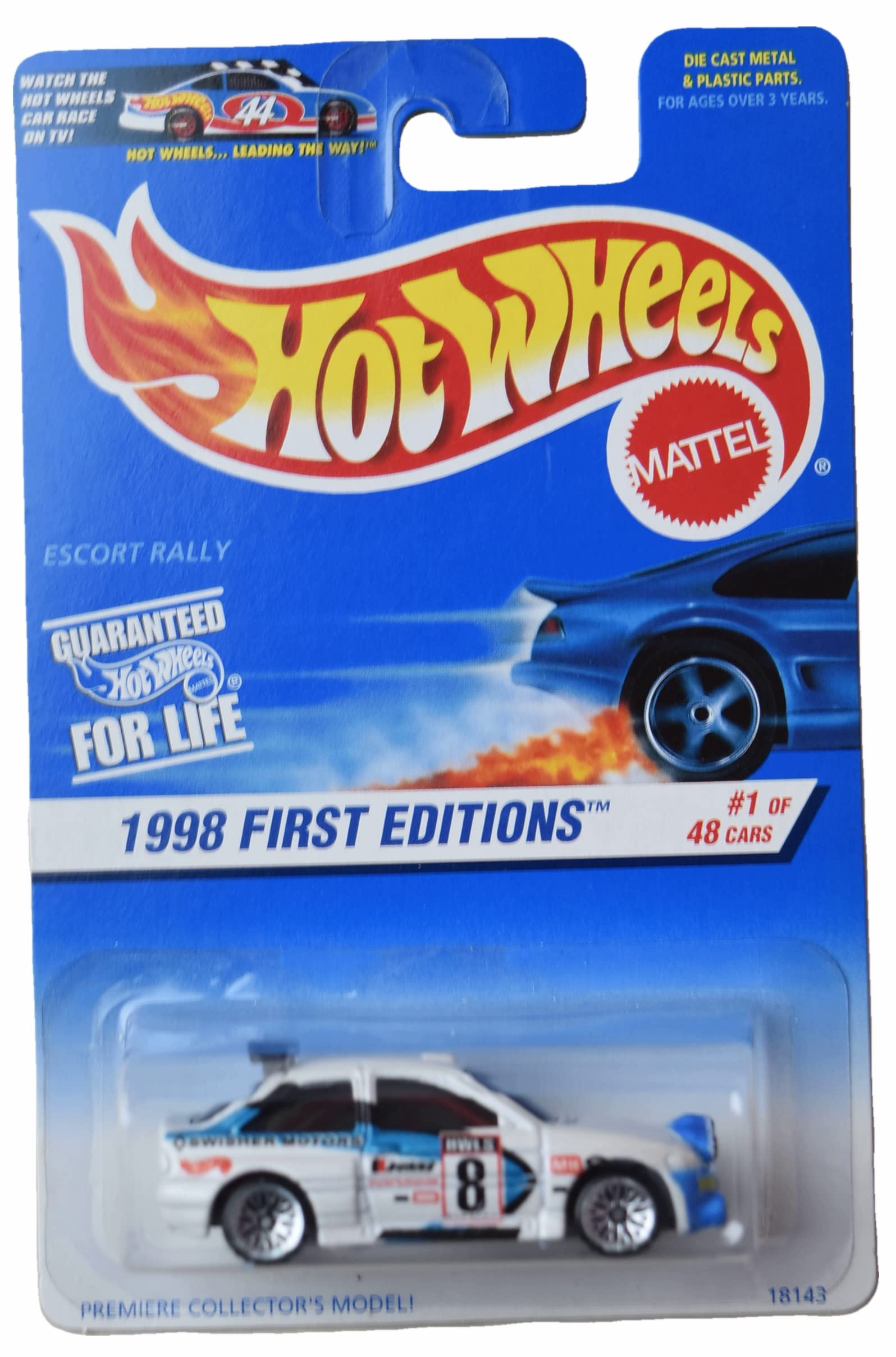 Amazon.com: Hot Wheels Escort Rally, 1998 First Editions 1/48